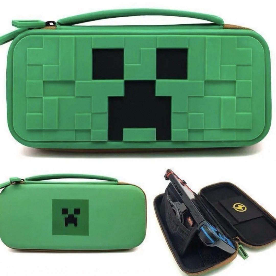 マインクラフト クリーパー Nintendo Switch ハードケース エンタメ/ホビーのゲームソフト/ゲーム機本体(その他)の商品写真