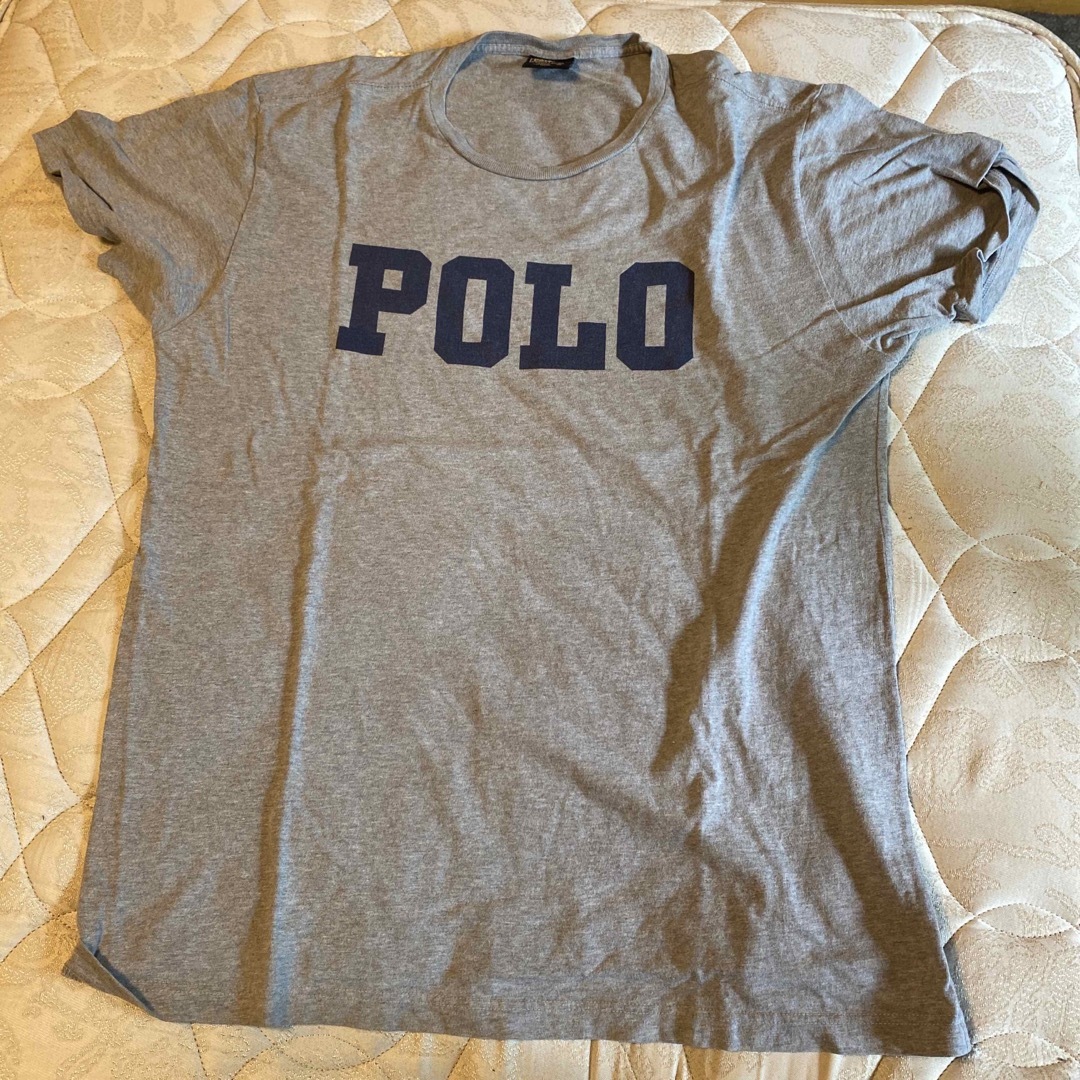 ポロ Tシャツ グレー メンズのトップス(Tシャツ/カットソー(半袖/袖なし))の商品写真