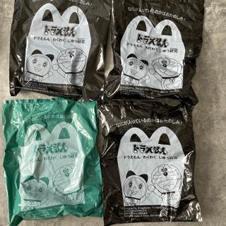 マクドナルド(マクドナルド)のドラえもん●ハッピーセット4点セット(キャラクターグッズ)