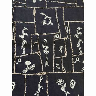 ミナペルホネン(mina perhonen)の完売］ミナペルホネン  gardenpatchwork 生地巾の半分×約50㎝(生地/糸)