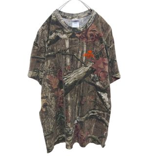 ヴィンテージ(VINTAGE)の【MOSSY OAK】ワンポイントロゴ リアルツリーカモ Tシャツ S-567(Tシャツ/カットソー(半袖/袖なし))