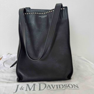 ジェイアンドエムデヴィッドソン(J&M DAVIDSON)のBELLE MINI with STUDS  ベル　スタッズ　ブラック(ショルダーバッグ)