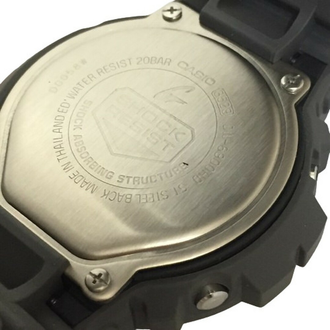 G-SHOCK(ジーショック)のG-SHOCK CASIO カシオ 腕時計 DW-6900HD-8JF 3つ目 デジタル クォーツ グレー メンズ 美品 タグ付き メンズの時計(腕時計(デジタル))の商品写真