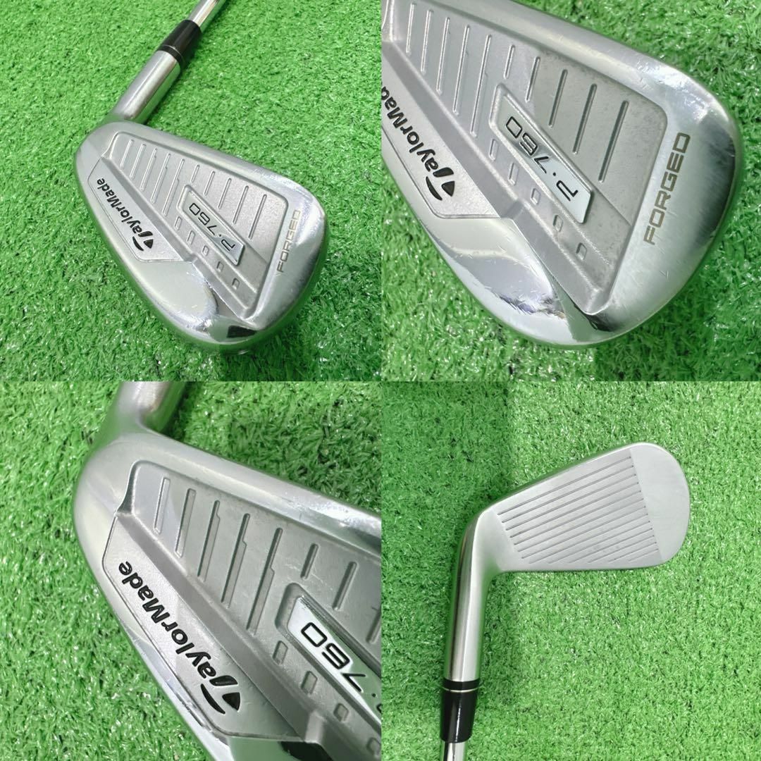 TaylorMade(テーラーメイド)のテーラーメイド P760 FORGED 7番単品アイアン スチール硬さS スポーツ/アウトドアのゴルフ(クラブ)の商品写真