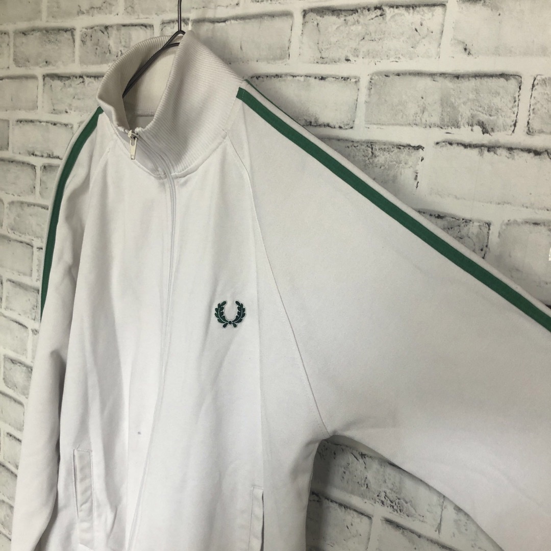 FRED PERRY - 90s⭐️Fred Perry トラックジャケットM 刺繍ロゴ FRED PERRY - 90s⭐️Fred Perry トラックジャケットM 刺繍ロゴ
