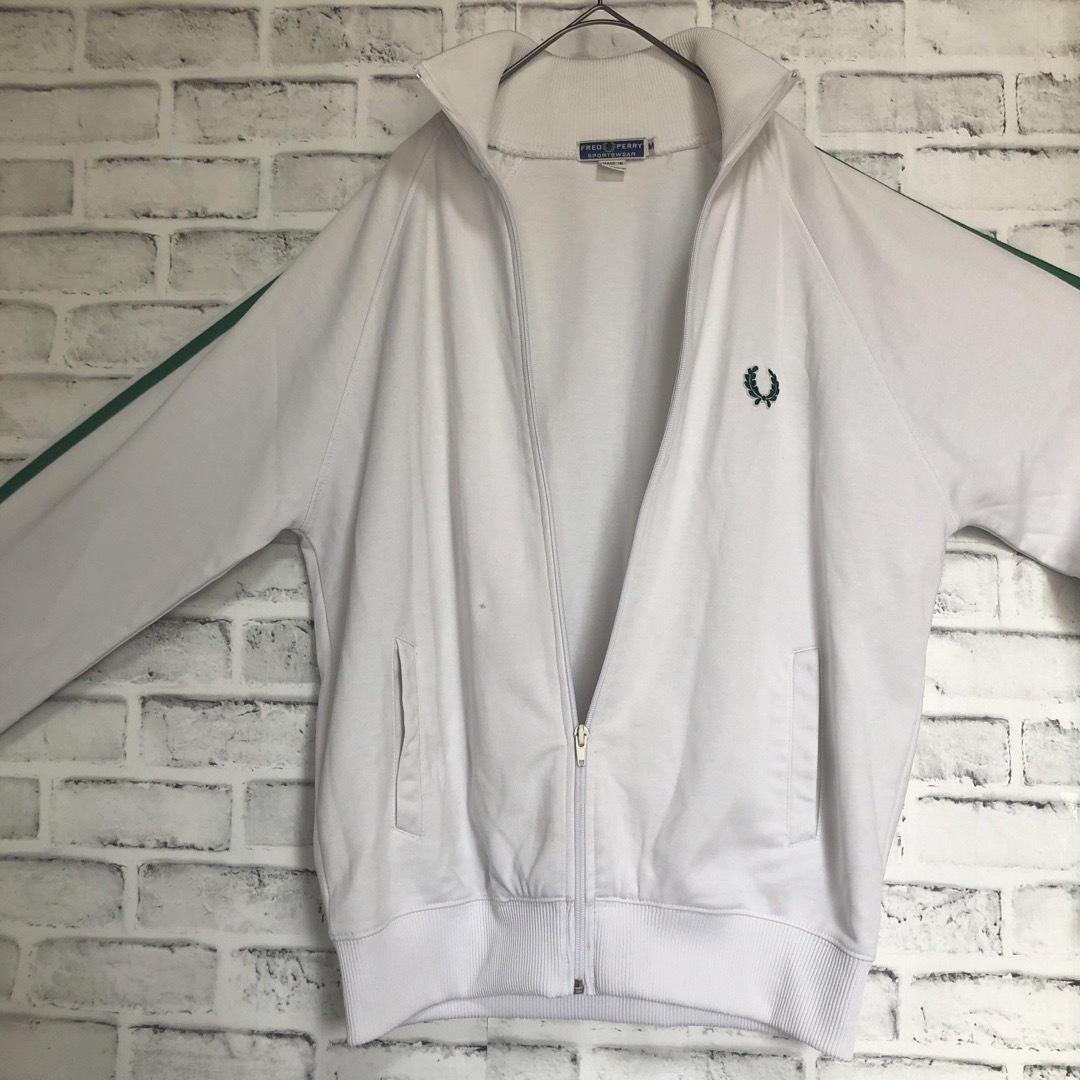 FRED PERRY - 90s⭐️Fred Perry トラックジャケットM 刺繍ロゴ FRED PERRY - 90s⭐️Fred Perry トラックジャケットM 刺繍ロゴ