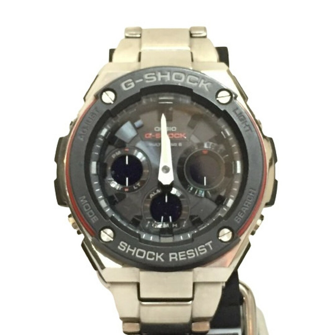 G-SHOCK(ジーショック)のG-SHOCK CASIO カシオ GST-W100D-1A2JF 腕時計 G-STEEL Gスチール タフソーラー SS アナデジ ステンレス メンズの時計(腕時計(アナログ))の商品写真