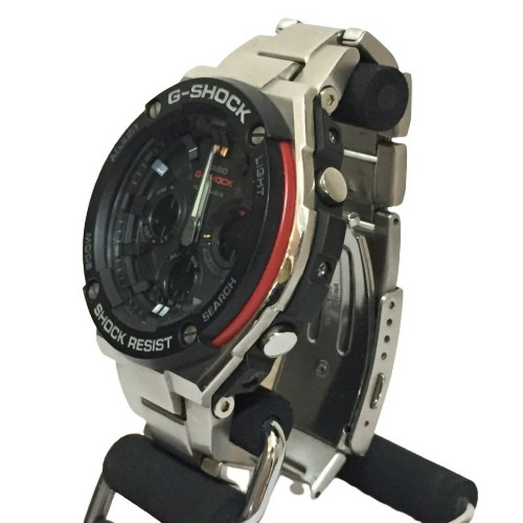 G-SHOCK(ジーショック)のG-SHOCK CASIO カシオ GST-W100D-1A2JF 腕時計 G-STEEL Gスチール タフソーラー SS アナデジ ステンレス メンズの時計(腕時計(アナログ))の商品写真