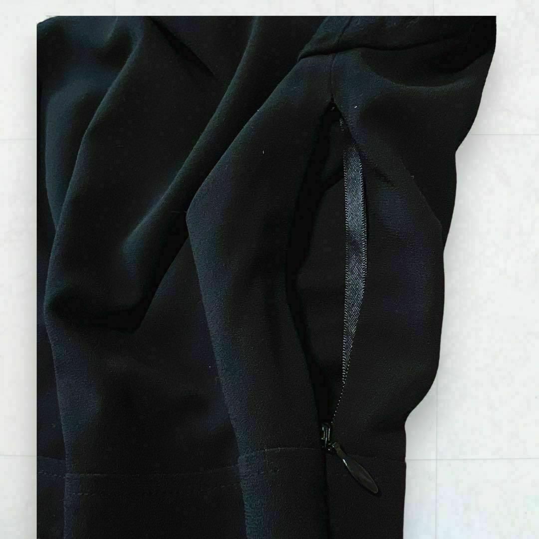 BCBGMAXAZRIA(ビーシービージーマックスアズリア)のビーシービージーマックスアズリア 膝丈ワンピース ブラック 4 レディースのワンピース(ひざ丈ワンピース)の商品写真