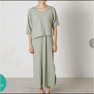 アズールバイマウジー(AZUL by moussy)のアズール　LAYERED 3WAY CUT ワンピース(ロングワンピース/マキシワンピース)