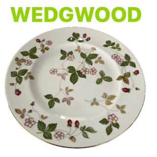 ウェッジウッド(WEDGWOOD)のWEDGWOOD ウェッジウッド　ワイルドストロベリー【27㎝×6枚】黒壺  (食器)