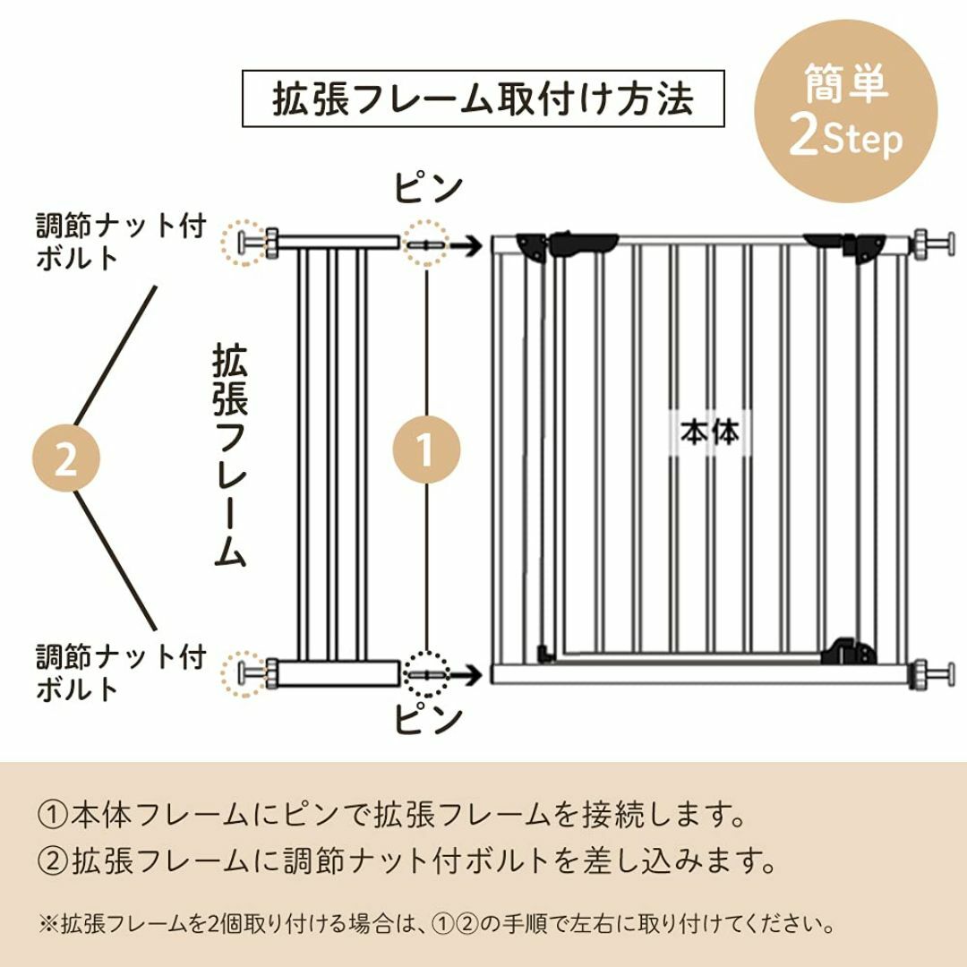 色:ネイビーアイリスプラザ ベビーゲート用 拡張パネル ネイビー 20-20 キッズ/ベビー/マタニティの寝具/家具(その他)の商品写真