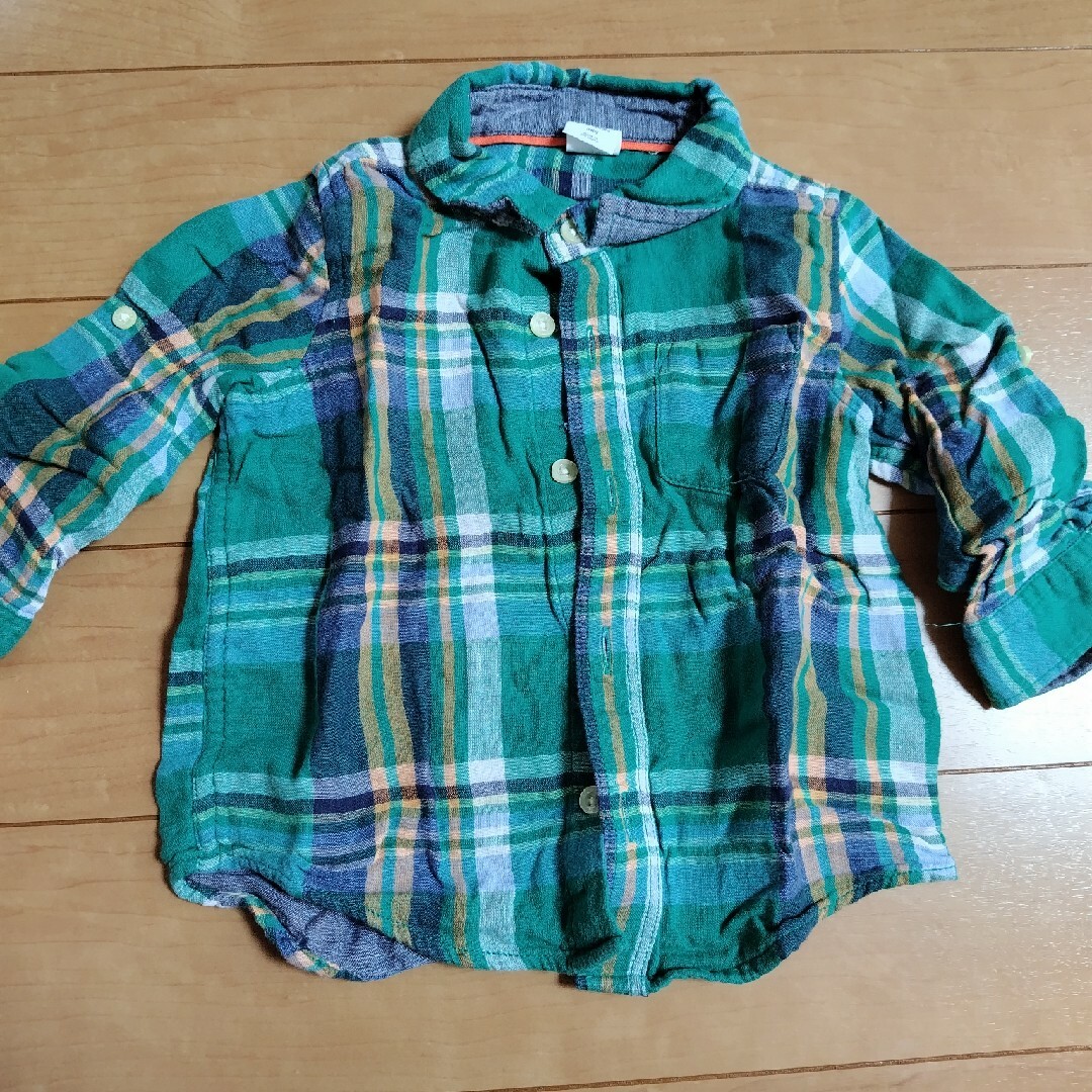 babyGAP(ベビーギャップ)のGAPのシャツ キッズ/ベビー/マタニティのキッズ服男の子用(90cm~)(ブラウス)の商品写真