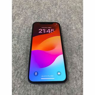 アイフォーン(iPhone)の中古 国内版 simフリー iPhone12 128GB ブラック色(スマートフォン本体)