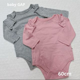 ベビーギャップ(babyGAP)のbaby gap ロンパース　60cm(ロンパース)