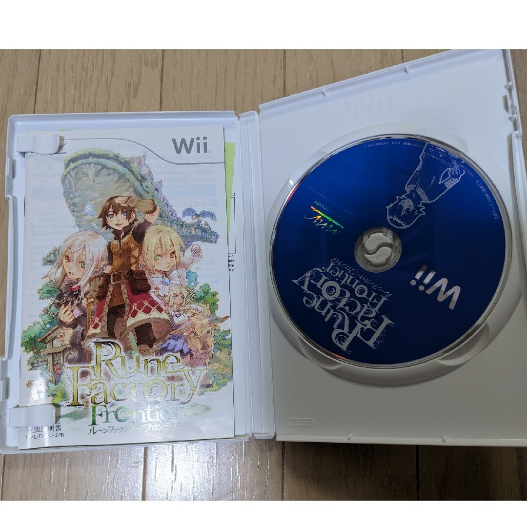 匿名配送☆Wii ルーンファクトリー フロンティア エンタメ/ホビーのゲームソフト/ゲーム機本体(家庭用ゲームソフト)の商品写真