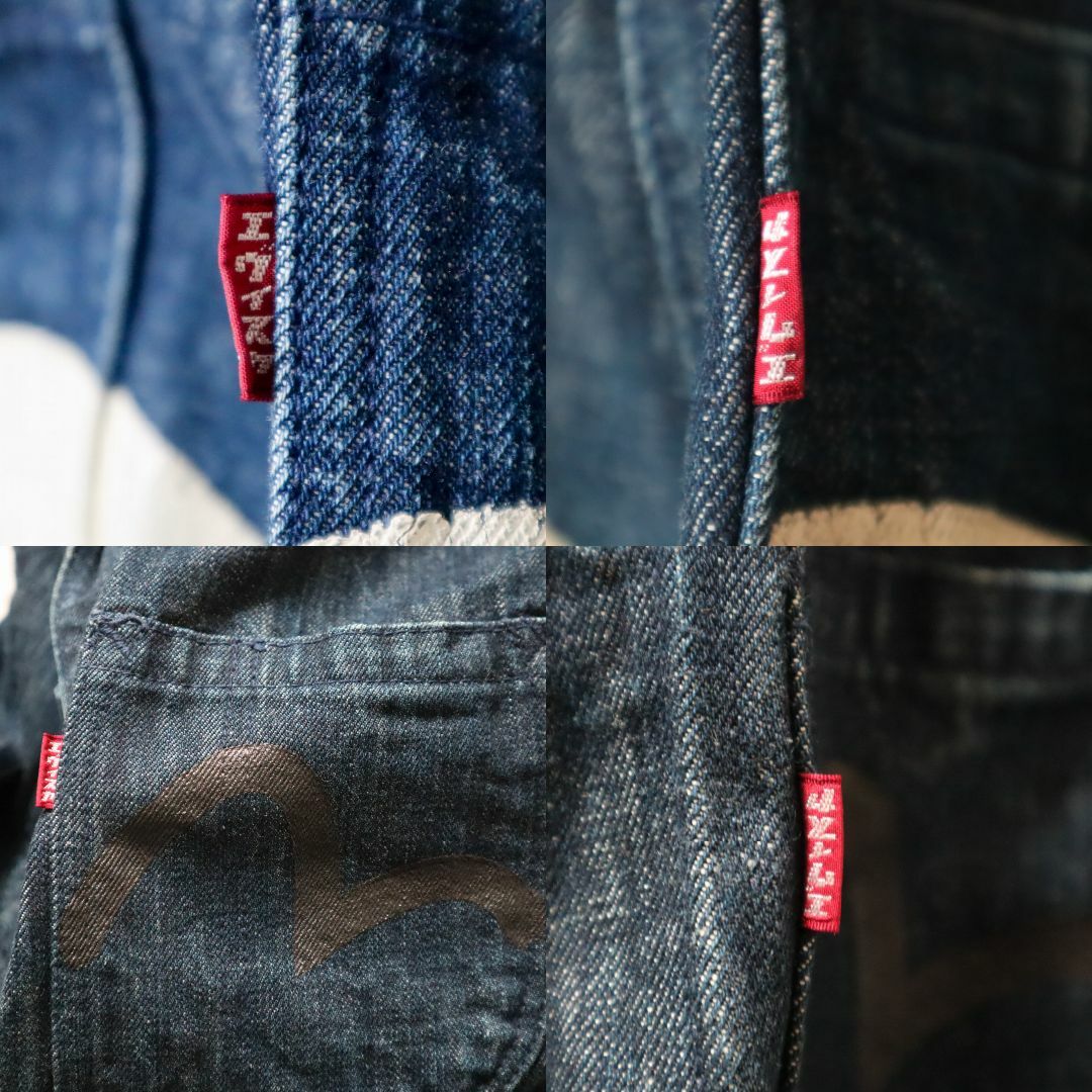 EVISU(エビス)のevisu/エヴィス デニム つなぎ オールインワン オーバーオール カモメ メンズのパンツ(サロペット/オーバーオール)の商品写真
