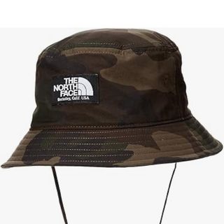 ザノースフェイス(THE NORTH FACE)の美品 ザノースフェイス キッズ キャンプサイドハット 帽子 カモフラ  M(帽子)