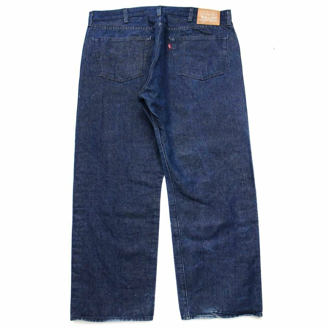 Levi's(リーバイス)のLevi'sリーバイス 501 40周年 Right-onライトオン別注 金糸 カラーデニムパンツ 紺 w42 L30★SDP2650 ジーンズ ストレート ゴールド ラメ メンズのパンツ(デニム/ジーンズ)の商品写真