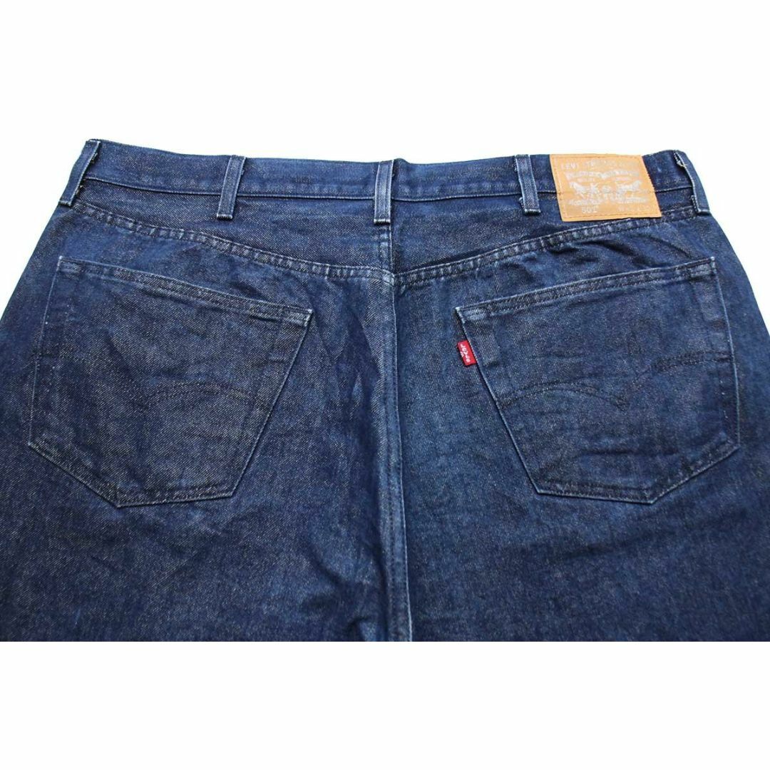 Levi's(リーバイス)のLevi'sリーバイス 501 40周年 Right-onライトオン別注 金糸 カラーデニムパンツ 紺 w42 L30★SDP2650 ジーンズ ストレート ゴールド ラメ メンズのパンツ(デニム/ジーンズ)の商品写真