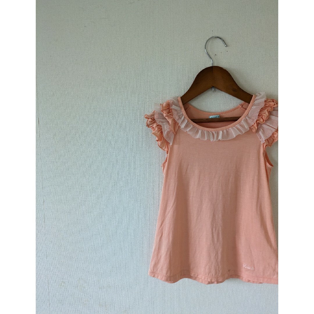 TOCCA(トッカ)のTOCCA フリルカットソー　110 キッズ/ベビー/マタニティのキッズ服女の子用(90cm~)(Tシャツ/カットソー)の商品写真