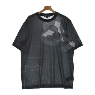 ワイスリー(Y-3)のY-3 ワイスリー Tシャツ・カットソー L グレー 【古着】【中古】(Tシャツ/カットソー(半袖/袖なし))