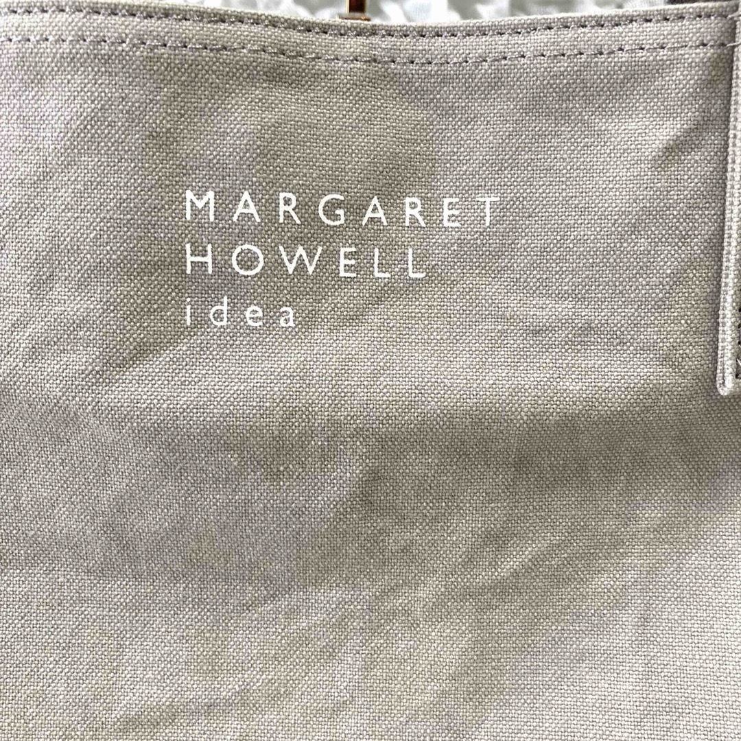MARGARET HOWELL(マーガレットハウエル)のマーガレットハウエル アイディア ハンドバッグ トート グレーベージュ レディースのバッグ(トートバッグ)の商品写真