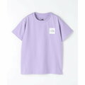 【PURPLE】【100cm】<THE NORTH FACE>TJ  スモール スクエアロゴ ショートスリーブ Tシャツ 100cm-130cm