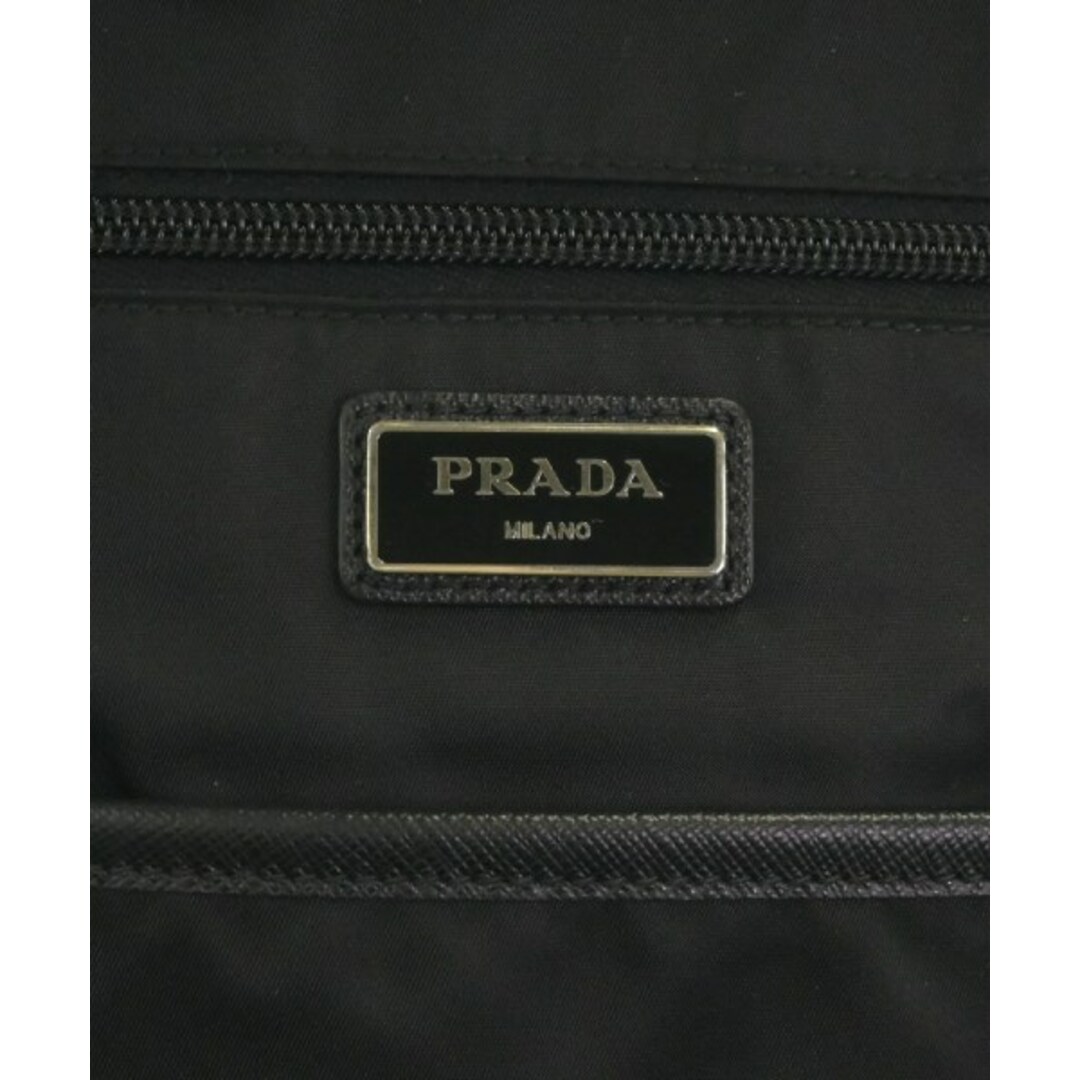 PRADA(プラダ)のPRADA プラダ バックパック・リュック - 黒 【古着】【中古】 レディースのバッグ(リュック/バックパック)の商品写真
