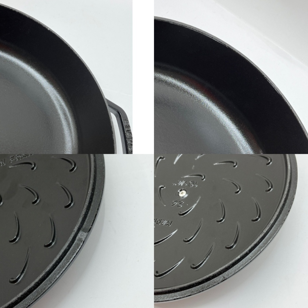 ◇◇STAUB ストウブ 鍋 両手鍋 BRAISER ブレイザーソテーパン ◇◇STAUB ストウブ 鍋 両手鍋 BRAISER ブレイザーソテーパン