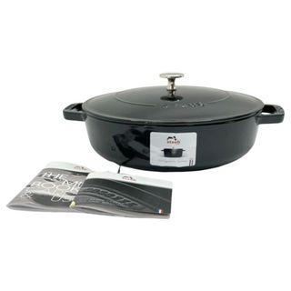 ストウブ(STAUB)の◆◆STAUB ストウブ 鍋　両手鍋 BRAISER  ブレイザーソテーパン 26cm ブラック(鍋/フライパン)