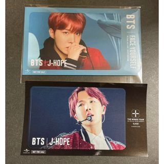 二枚　jhope BTS   ICステッカー　 FACE YOURSRLF (アイドルグッズ)