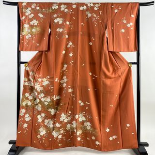 訪問着 身丈162.5cm 裄丈66cm 正絹 秀品 【中古】(着物)