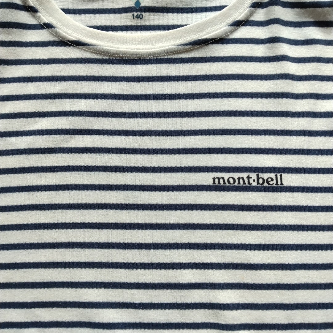 mont bell(モンベル)のモンベルＴシャツ140 キッズ/ベビー/マタニティのキッズ服男の子用(90cm~)(Tシャツ/カットソー)の商品写真
