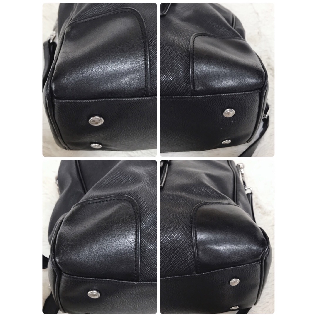 TUMI Villa ルッカ シティ 黒 2way トートバッグ サフィアーノ TUMI Villa ルッカ シティ 黒 2way トートバッグ サフィアーノ