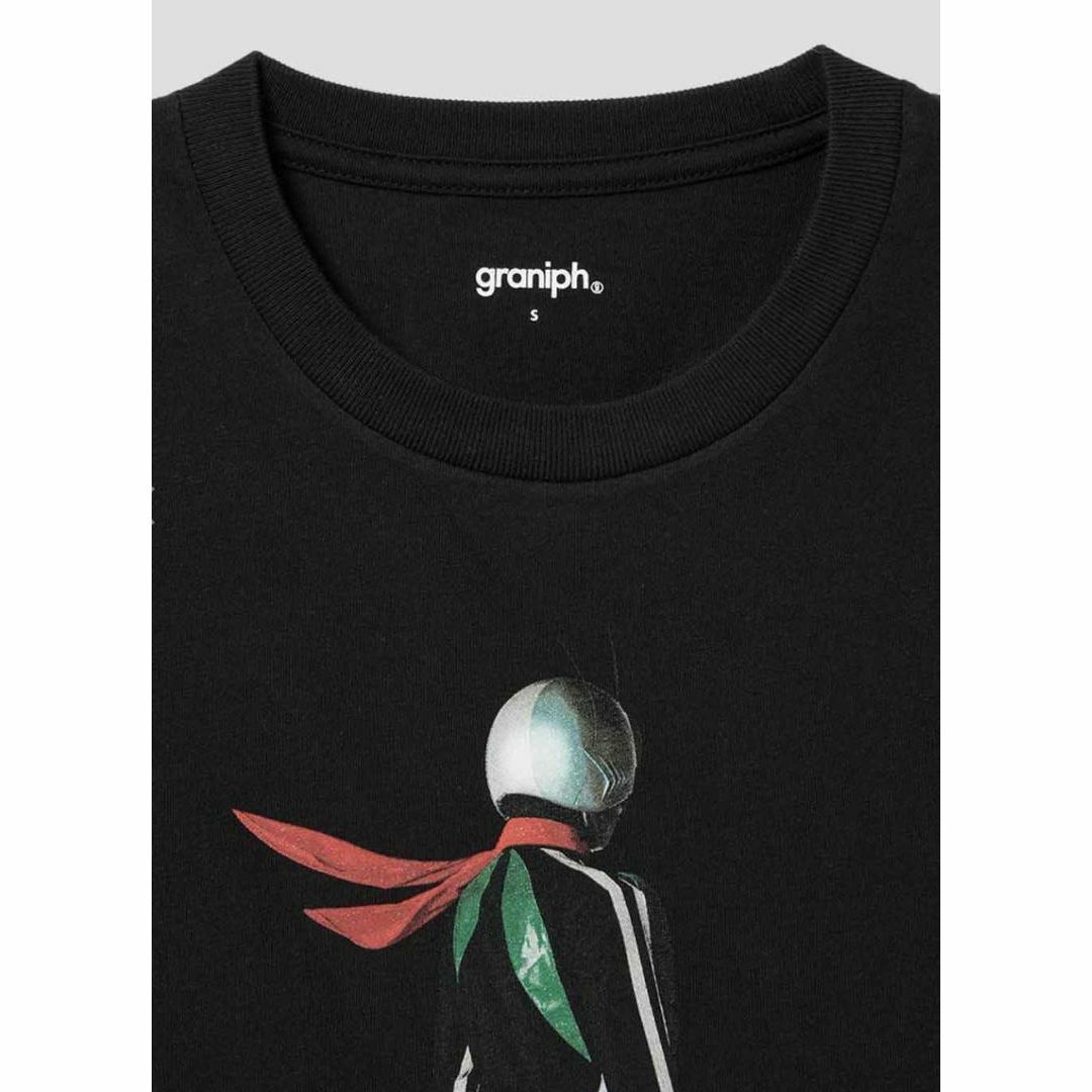 Design Tshirts Store graniph(グラニフ)のグラニフ　仮面ライダーコラボ　バックショット　Tシャツ　XXLサイズ メンズのトップス(Tシャツ/カットソー(半袖/袖なし))の商品写真