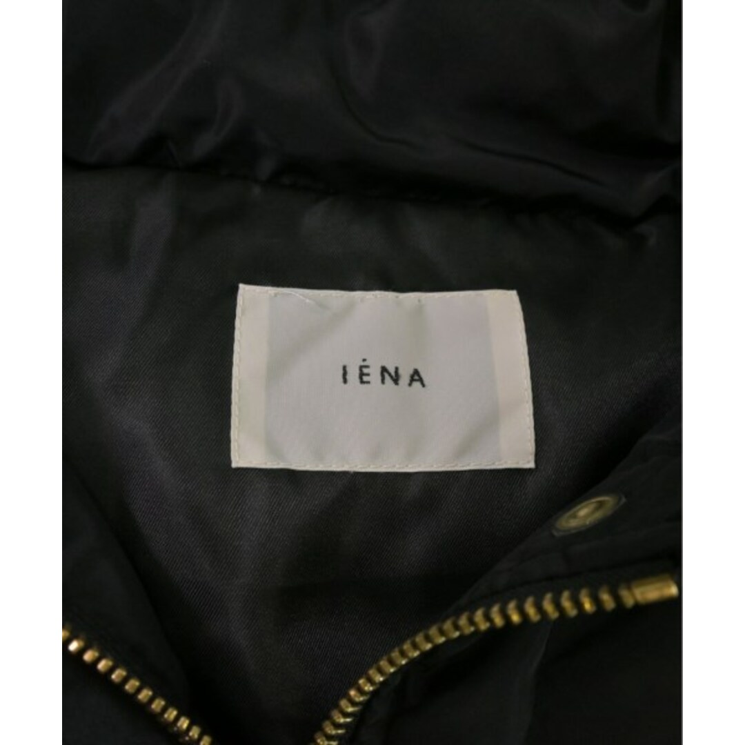 IENA(イエナ)のIENA イエナ ダウンジャケット/ダウンベスト -(M位) 黒 【古着】【中古】 レディースのジャケット/アウター(ダウンジャケット)の商品写真