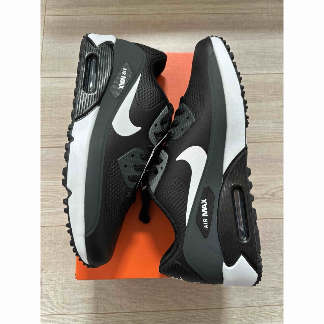 NIKE(ナイキ)のAIR MAX 90 GOLF ナイキ エアマックス90 ゴルフ ブラック スポーツ/アウトドアのゴルフ(シューズ)の商品写真