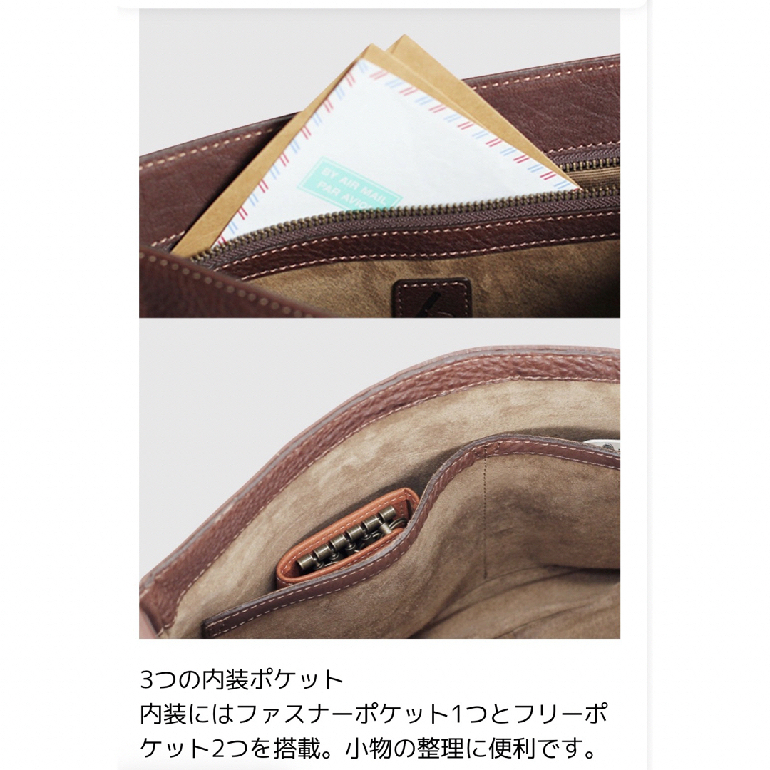 土屋鞄製造所(ツチヤカバンセイゾウジョ)の土屋鞄 トーンオイルヌメ ミディアムショルダー レディースのバッグ(ショルダーバッグ)の商品写真