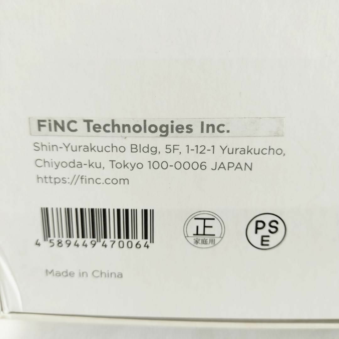 【動作確認済み】FiNC★オリジナル体組成計 スマホ連動 自動記録 スマホ/家電/カメラの美容/健康(体重計/体脂肪計)の商品写真