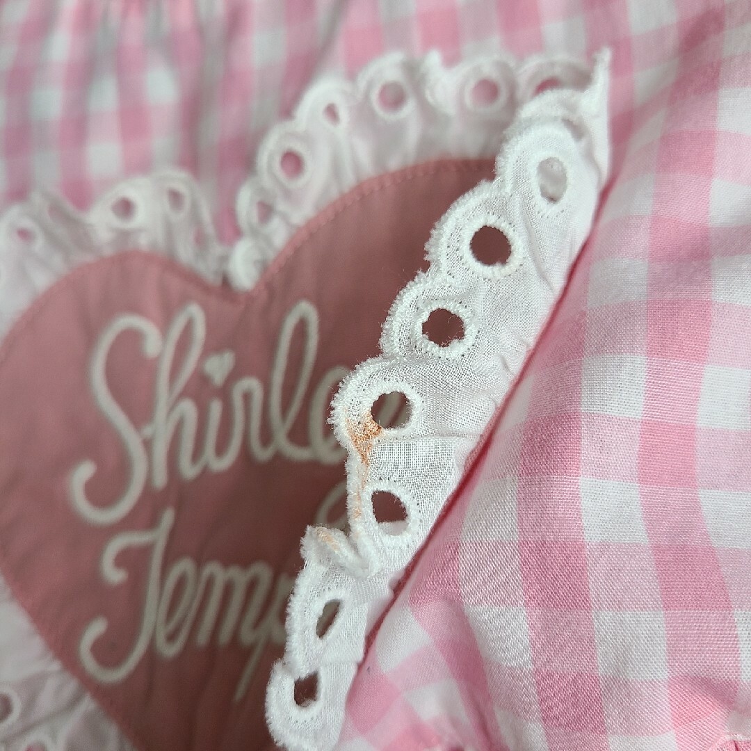 Shirley Temple(シャーリーテンプル)のワンピース　ギンガムチェック キッズ/ベビー/マタニティのキッズ服女の子用(90cm~)(ワンピース)の商品写真