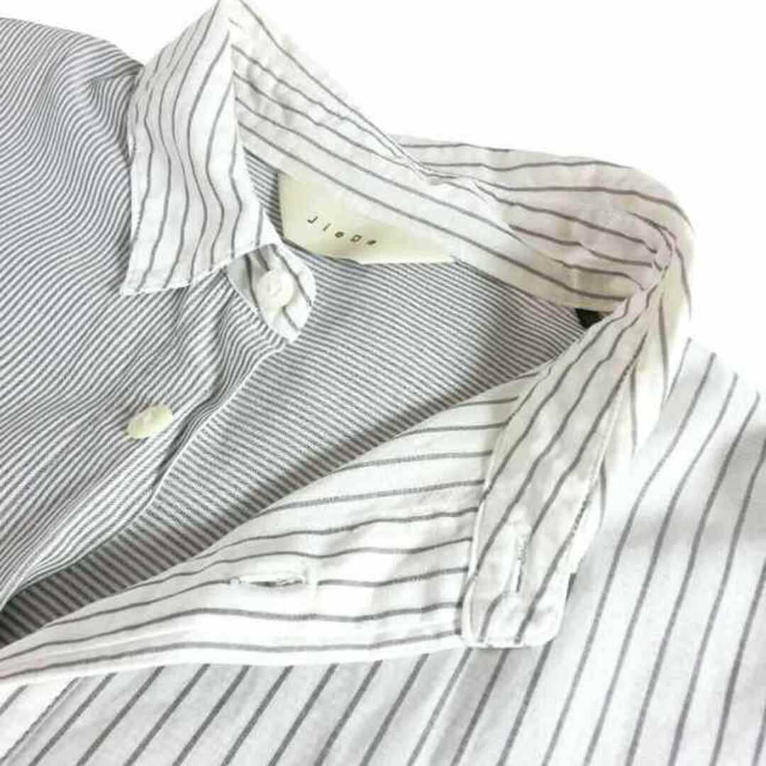 Jieda(ジエダ)のジエダ Jieda STRIPE ASYMMETRY SHIRT シャツ 1 メンズのトップス(シャツ)の商品写真