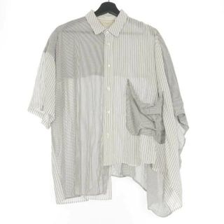 ジエダ(Jieda)のジエダ Jieda STRIPE ASYMMETRY SHIRT シャツ 1(シャツ)