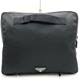 プラダ(PRADA)のプラダ クラッチバッグ セカンドバッグ ブラック ナイロン レディース トライアングルロゴ 三角ロゴ PRADA【中古】(クラッチバッグ)