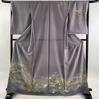 訪問着 身丈170cm 裄丈68cm 正絹 美品 秀品 【中古】(着物)