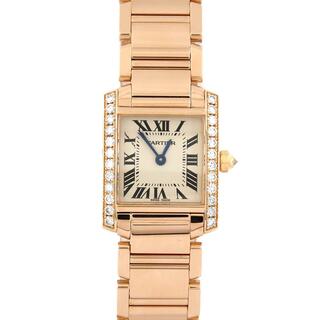 カルティエ(Cartier)のカルティエ タンクフランセーズSM PG/D WE10456H PG･RG クォーツ(腕時計)