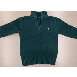 ポロラルフローレン(POLO RALPH LAUREN)のPOLOラルフローレン グリーンニット size110(ニット)