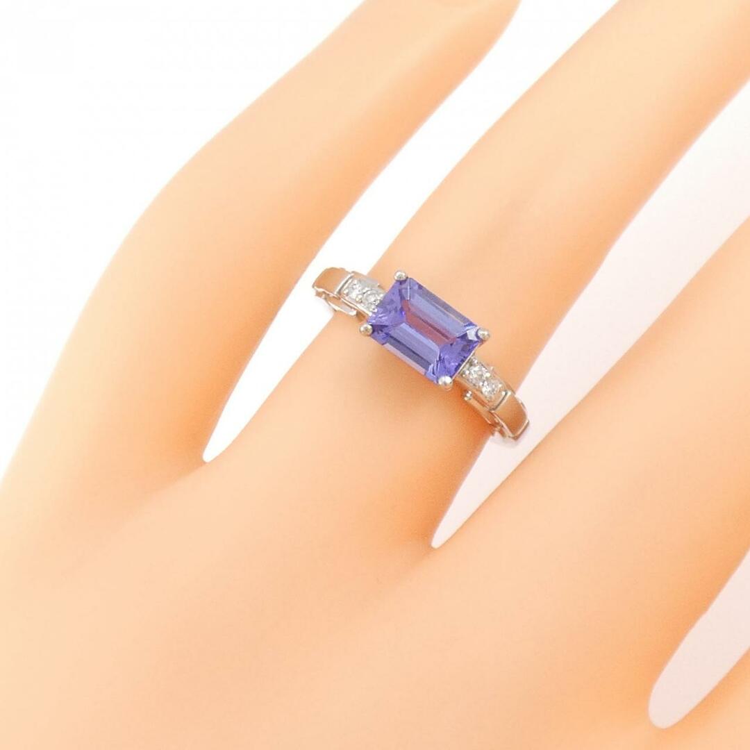 PT タンザナイト リング 1.00CT PT タンザナイト リング 1.00CT