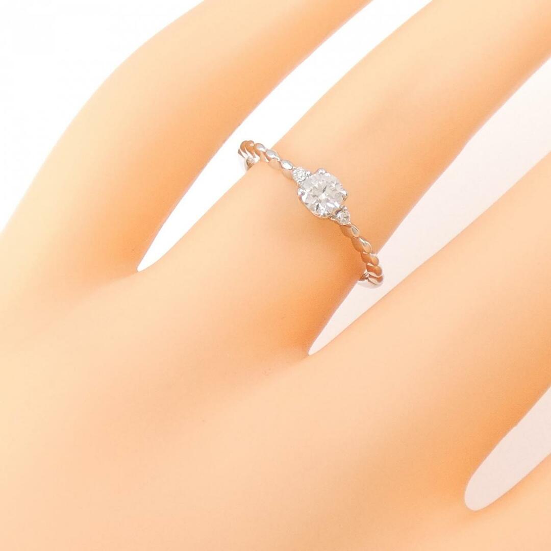 【新品】PT ダイヤモンド リング 0.202CT レディースのアクセサリー(リング(指輪))の商品写真