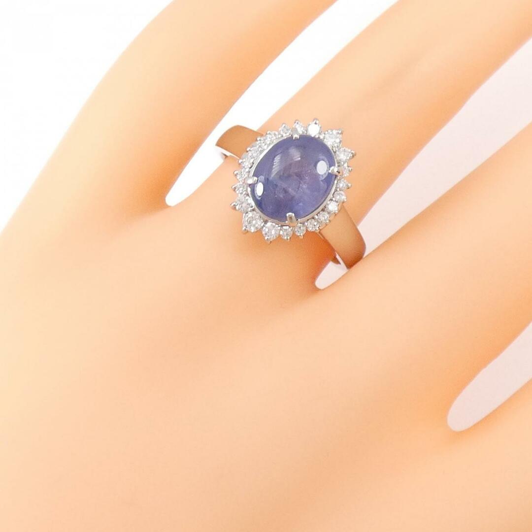 PT スターサファイヤ リング 3.53CT レディースのアクセサリー(リング(指輪))の商品写真